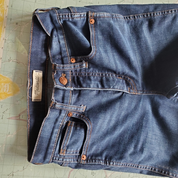 Madewell Highwaist 10" Skinny Jeans - Picture 3 of 4
